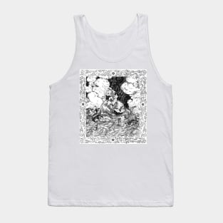 Sea wave Tank Top